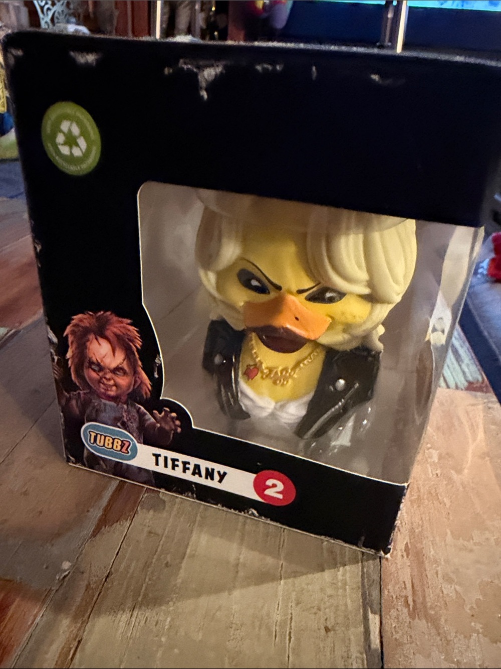 Tiffany Duck Halloween Figure - Yellow